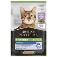 Pro Plan Sterilised Snr Для стерилізованих котів 7+ Мус з індичкою