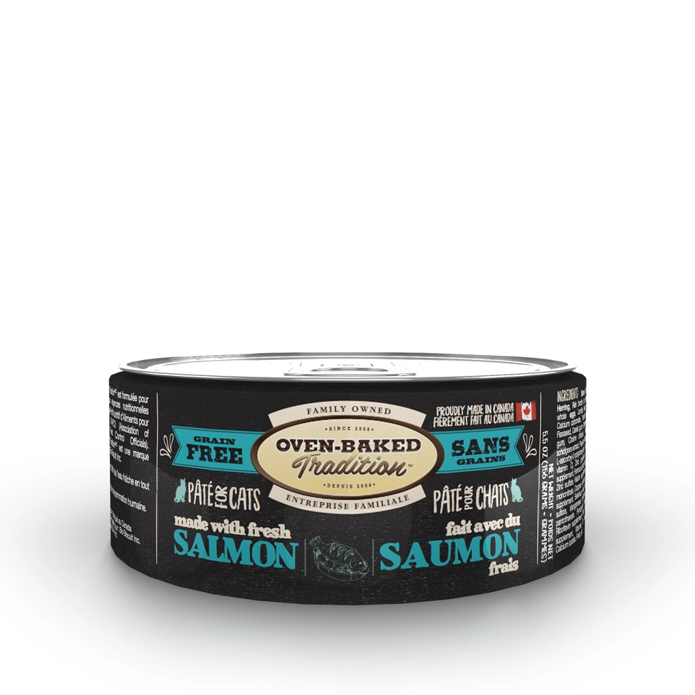 Oven-Baked Tradition Grain-Free Pate Cat з лососем 