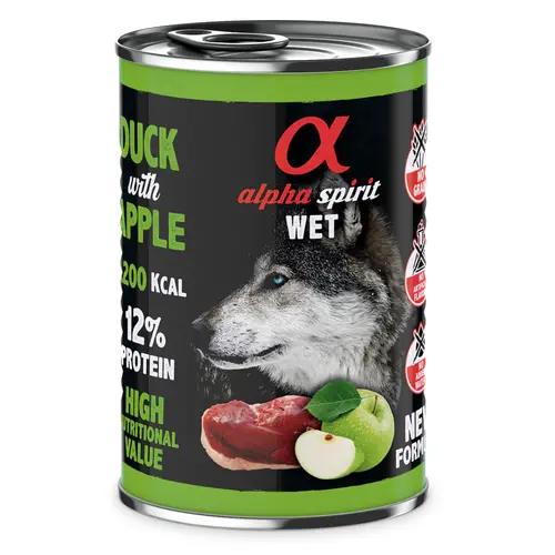 Alpha Spirit WET Duck with Green Apple