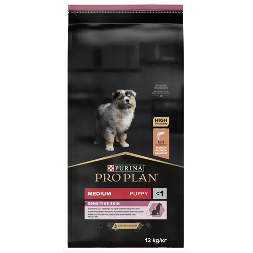 Pro Plan Puppy Medium Sensitive Для щенков средних пород с лососем