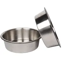 Dexas Stainless Steel Replacement Bowls for Elevated, Collapsible Feeders