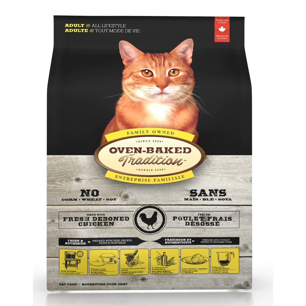 Oven-Baked Tradition Cat с курицей 