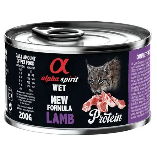 Alpha Spirit Lamb for Adult Cats