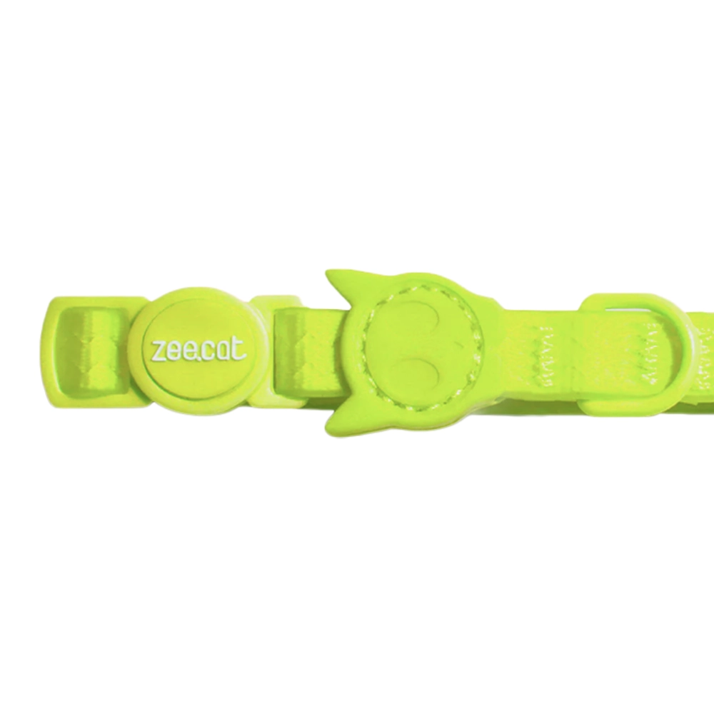 Zee.Dog Neopro Lime Cat Collar  - фото 4