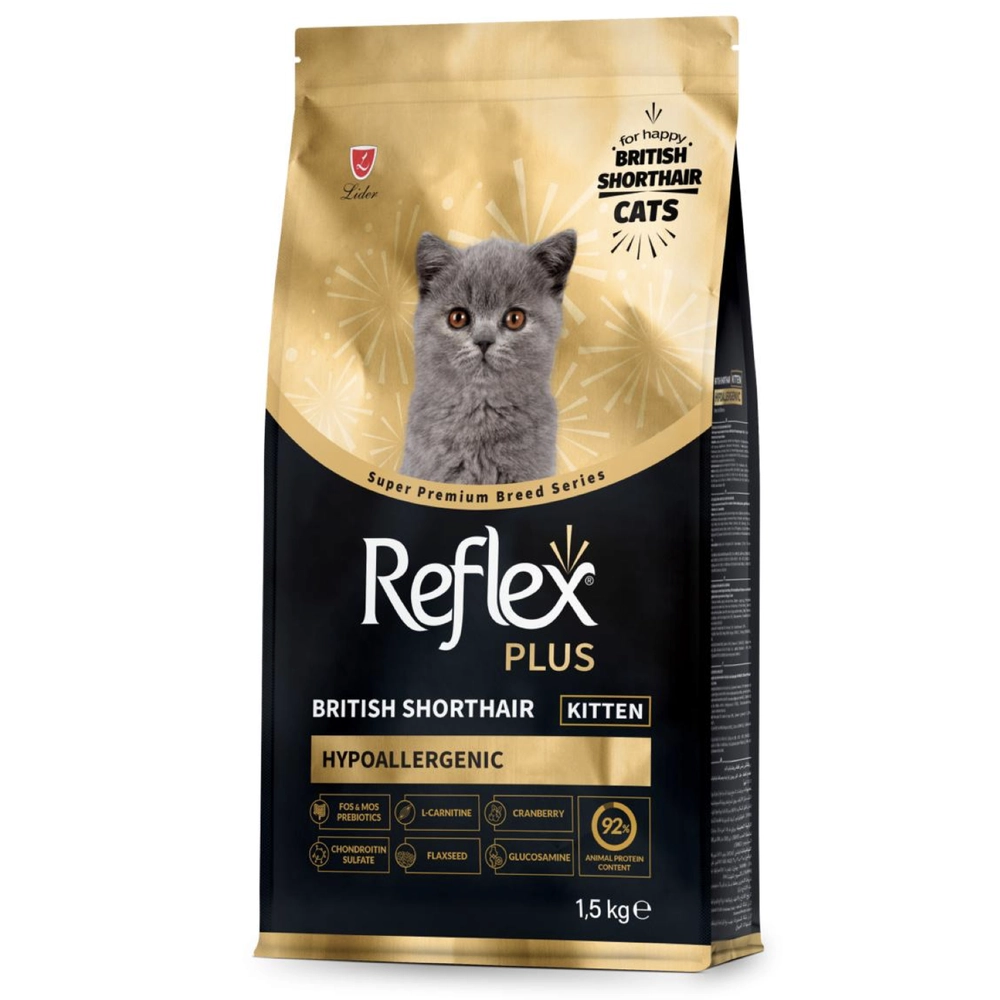 Reflex Plus Kitten British Shorthair Hypoallergenic 