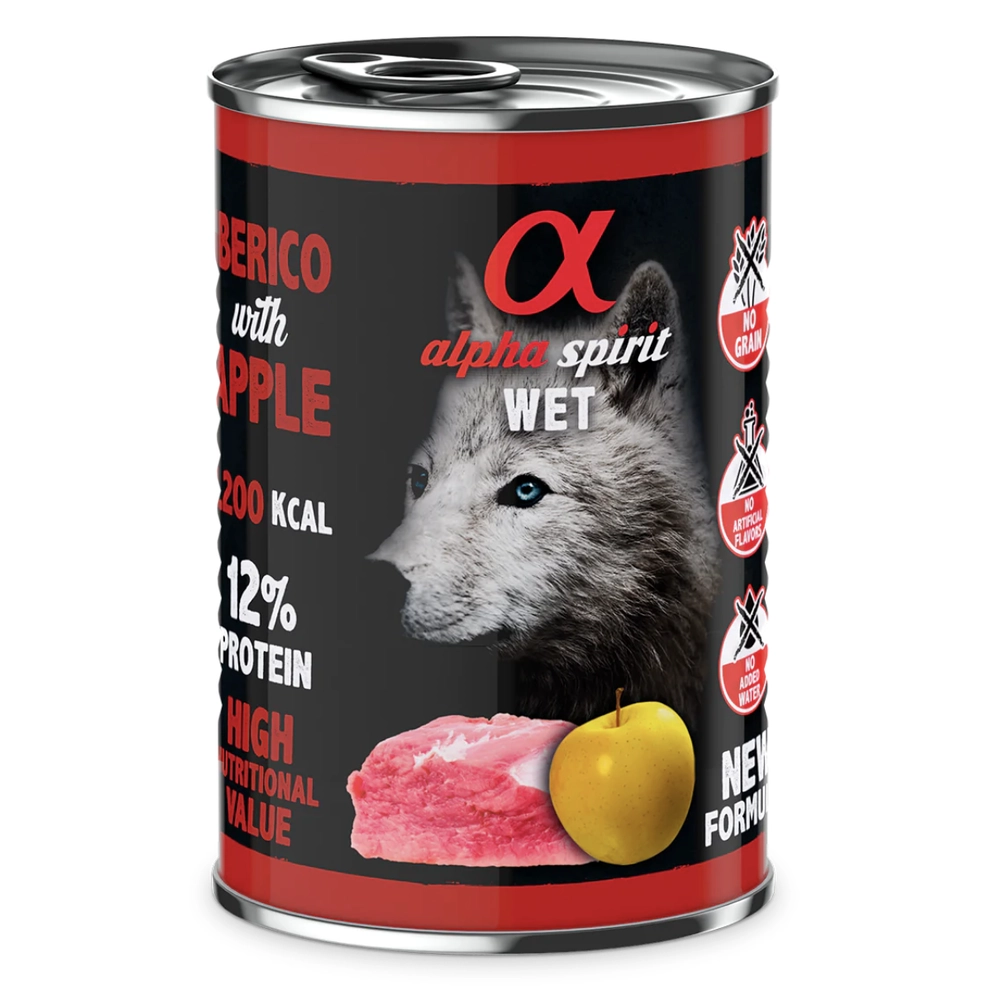 Alpha Spirit WET Iberian Pork with Yellow Apple 