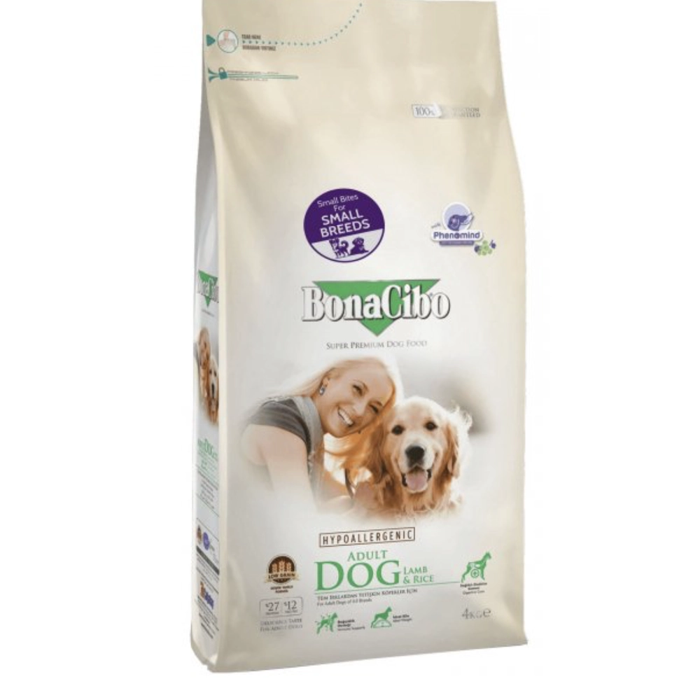 BonaCibo Adult Dog Small Breed Lamb & Rice 