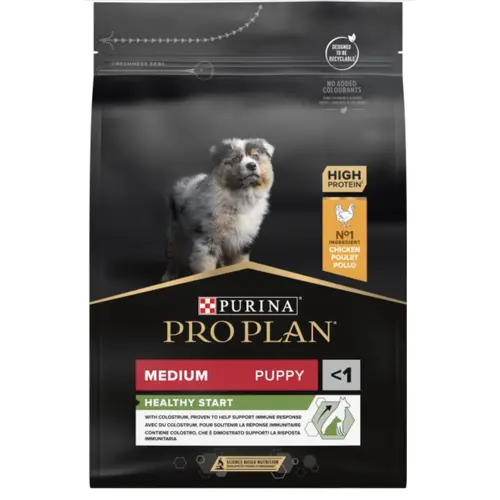 Pro Plan Puppy Medium Для щенков средних пород с курицей