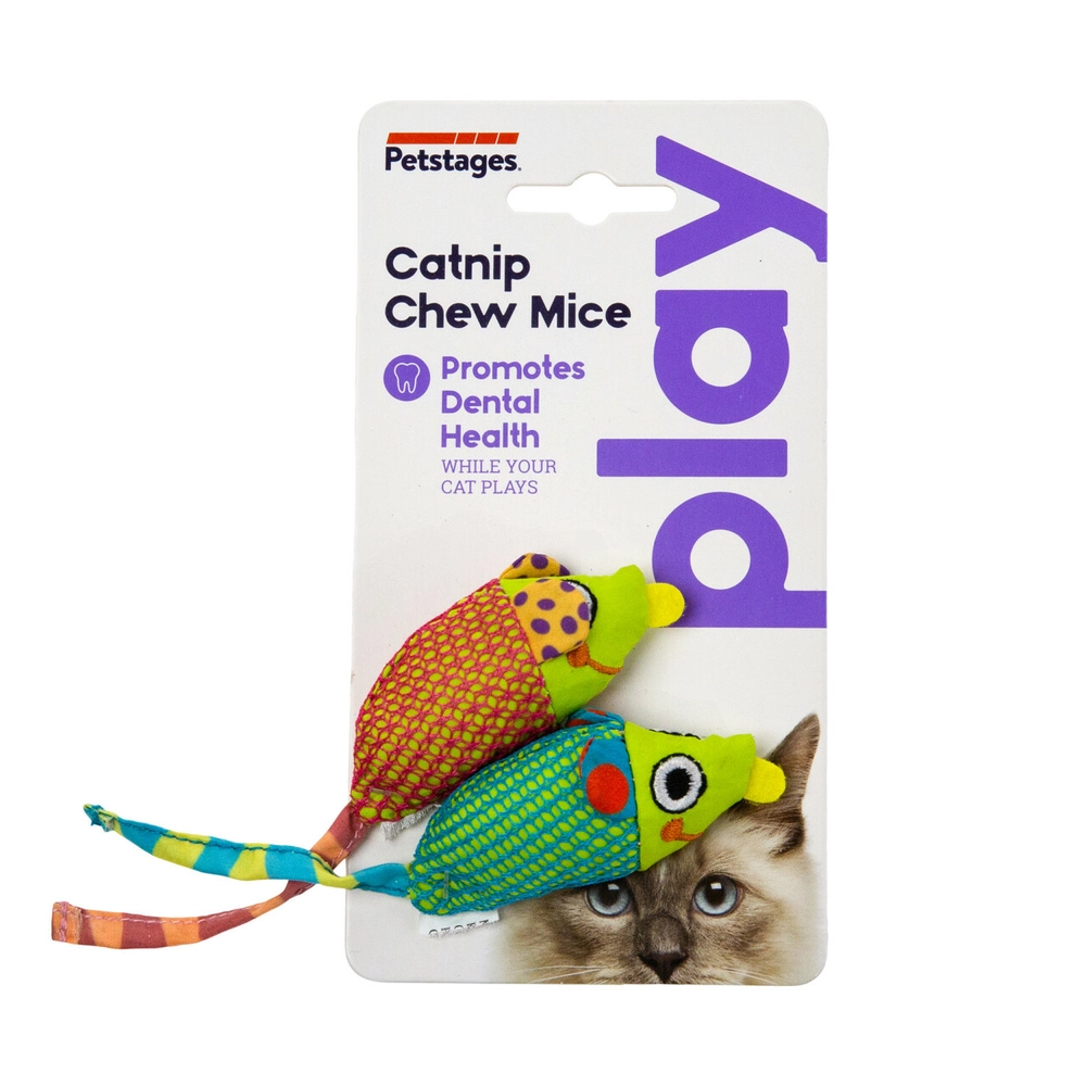 Petstages Catnip Chew Mice  - фото 2