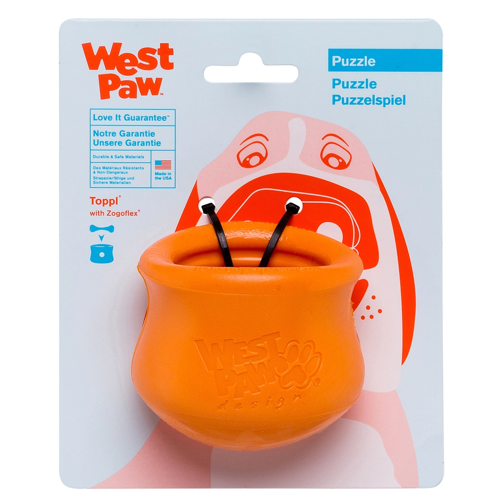 West Paw Toppl Treat Toy - Small  - фото 3
