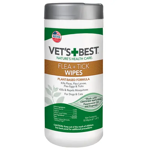 Vet's Best Flea & Tick Wipes