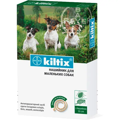 Bayer Kiltix для маленьких собак 35 см