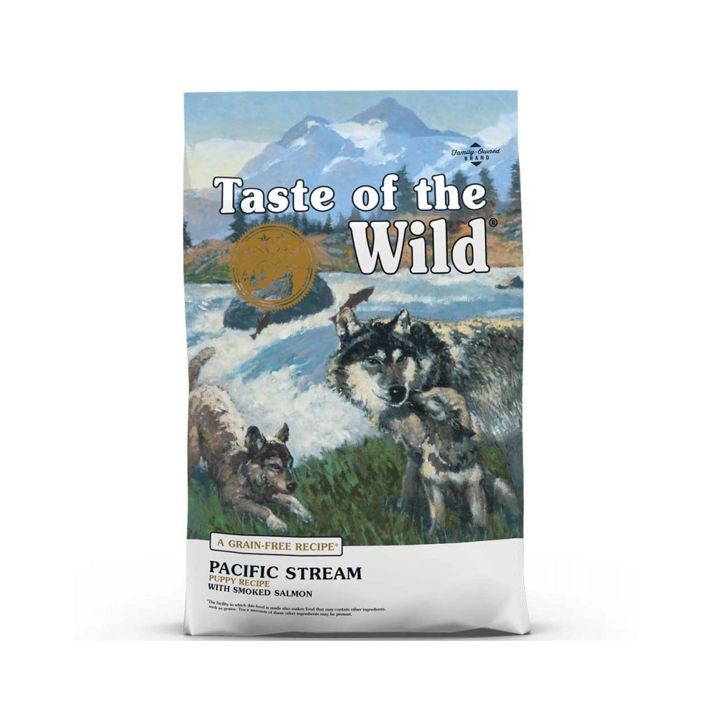Taste of the Wild Pacific Stream Puppy Formula with smoked salmon 