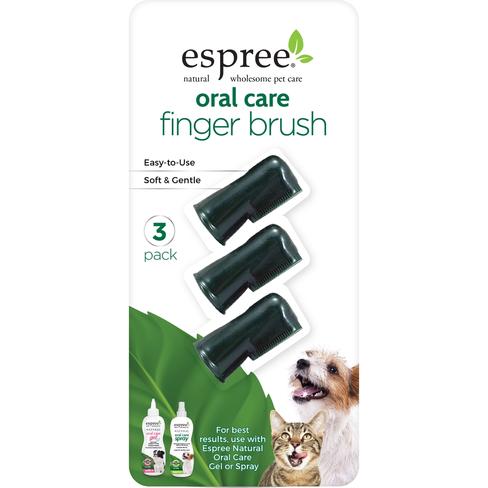 Espree Oral Care Fingerbrush 3 pack 