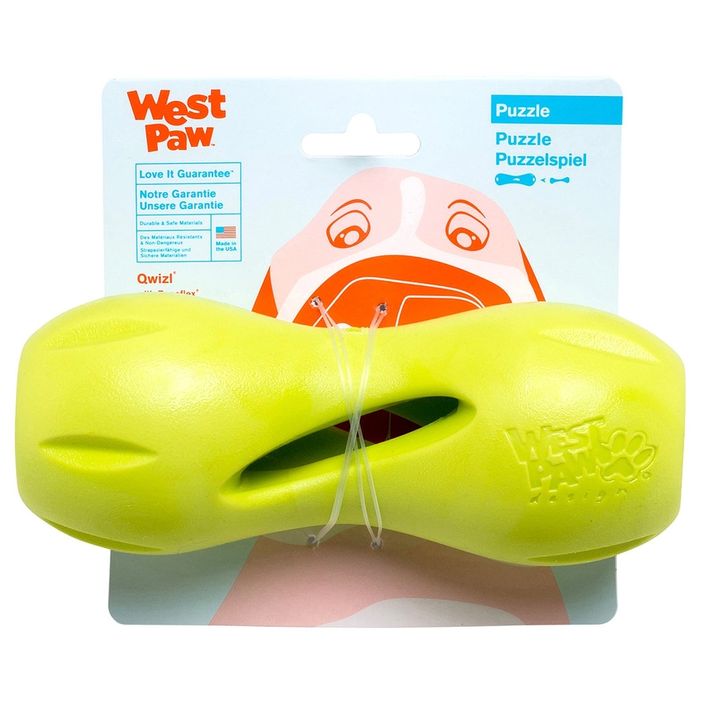 West Paw Qwizl Treat Toy - Small 