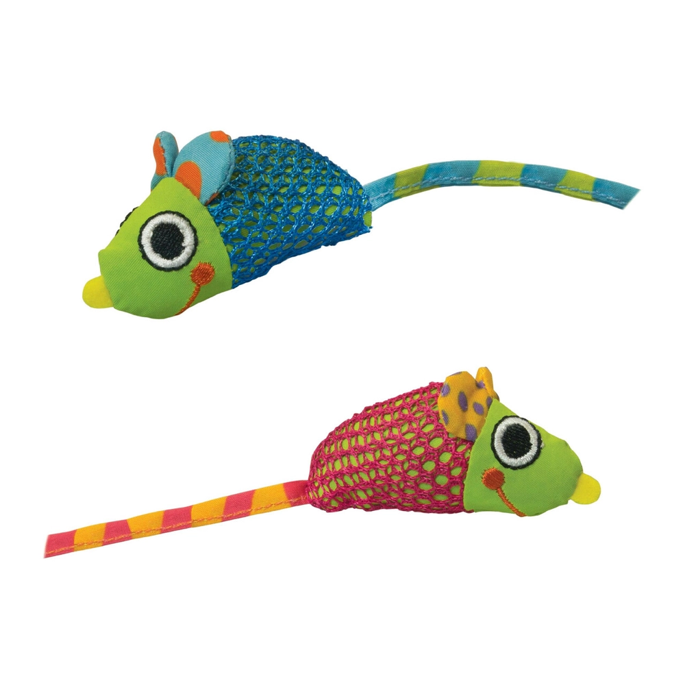 Petstages Catnip Chew Mice 
