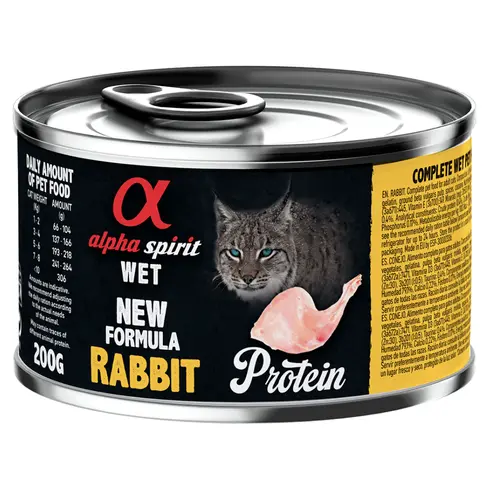 Alpha Spirit Rabbit for Adult Cats