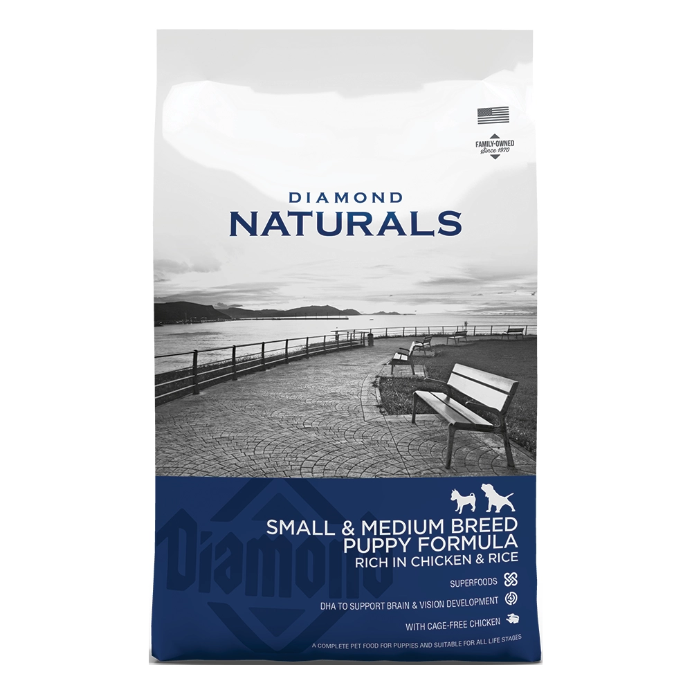 Diamond Naturals Puppy Small & Medium Breed Chicken & Rice 