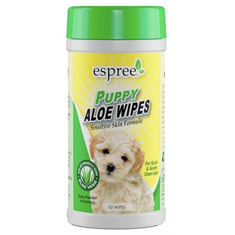 Espree Puppy Aloe Wipes  