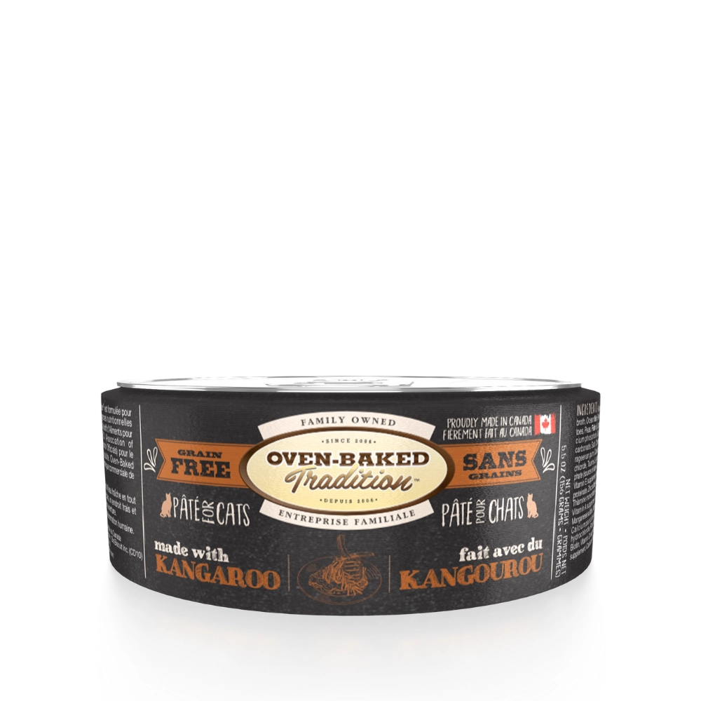 Oven-Baked Tradition Grain-Free Pate Cat с кенгуру 