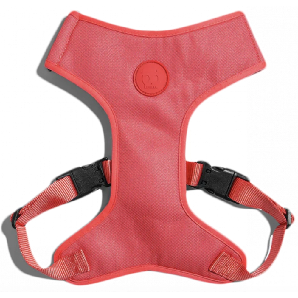 Zee.Dog Neon Coral Adjustable Air Mesh Harness 