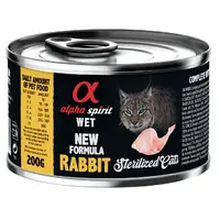 Alpha Spirit Rabbit Sterilized Cat 