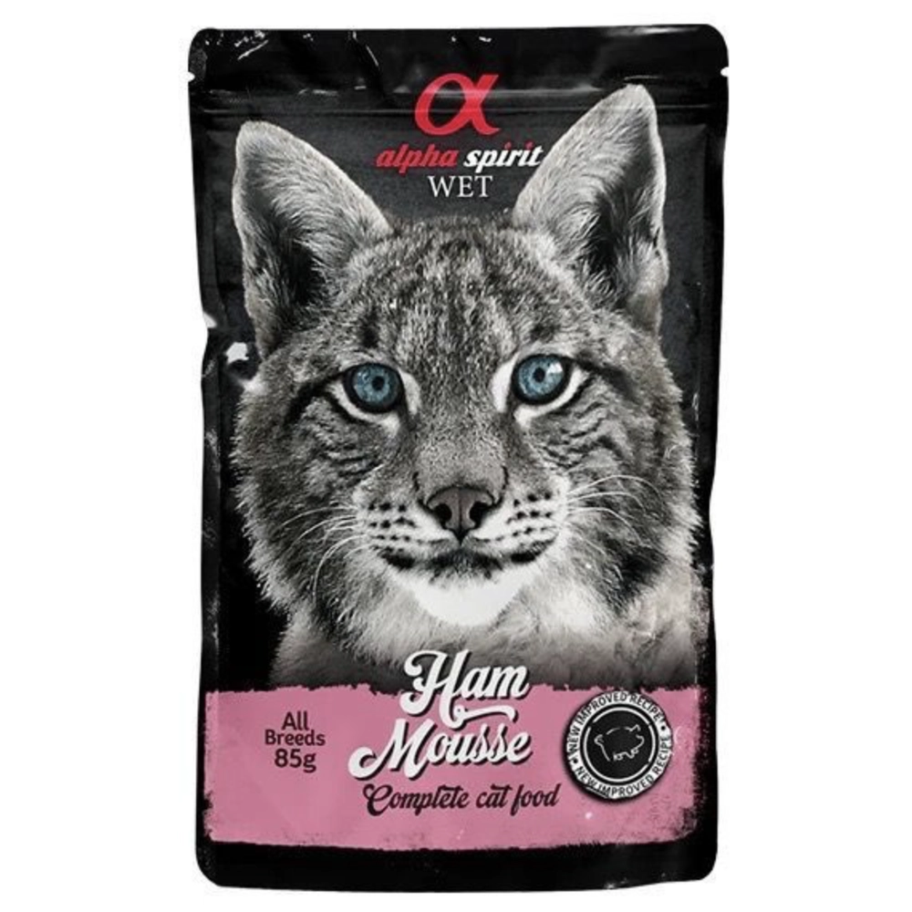 Alpha Spirit Ham Mousee Complete Cat Food 