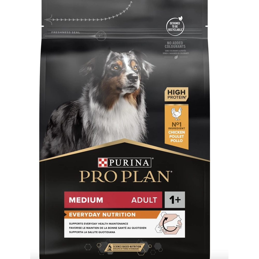 Pro Plan Medium Для собак середніх порід з куркою 