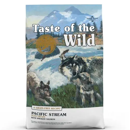 Taste of the Wild Pacific Stream Puppy Formula with smoked salmon