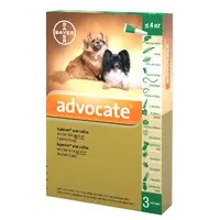 Elanco Advocate для собак весом до 4 кг 