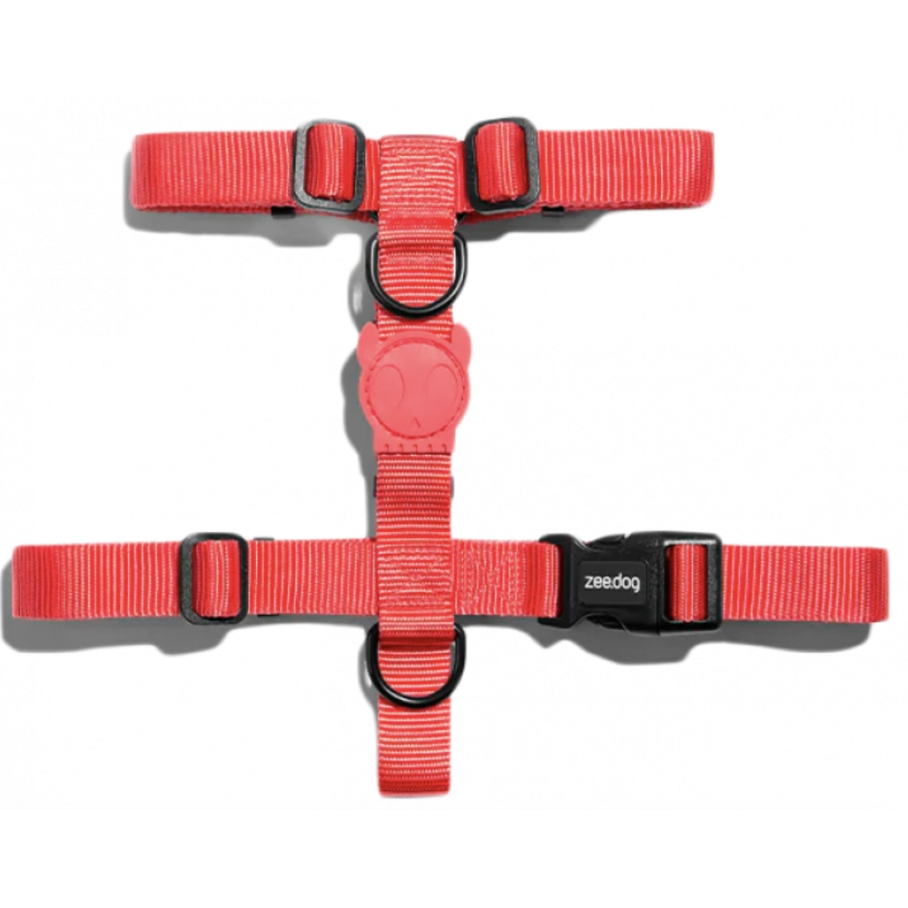 Zee.Dog Neon Coral H-Harness 