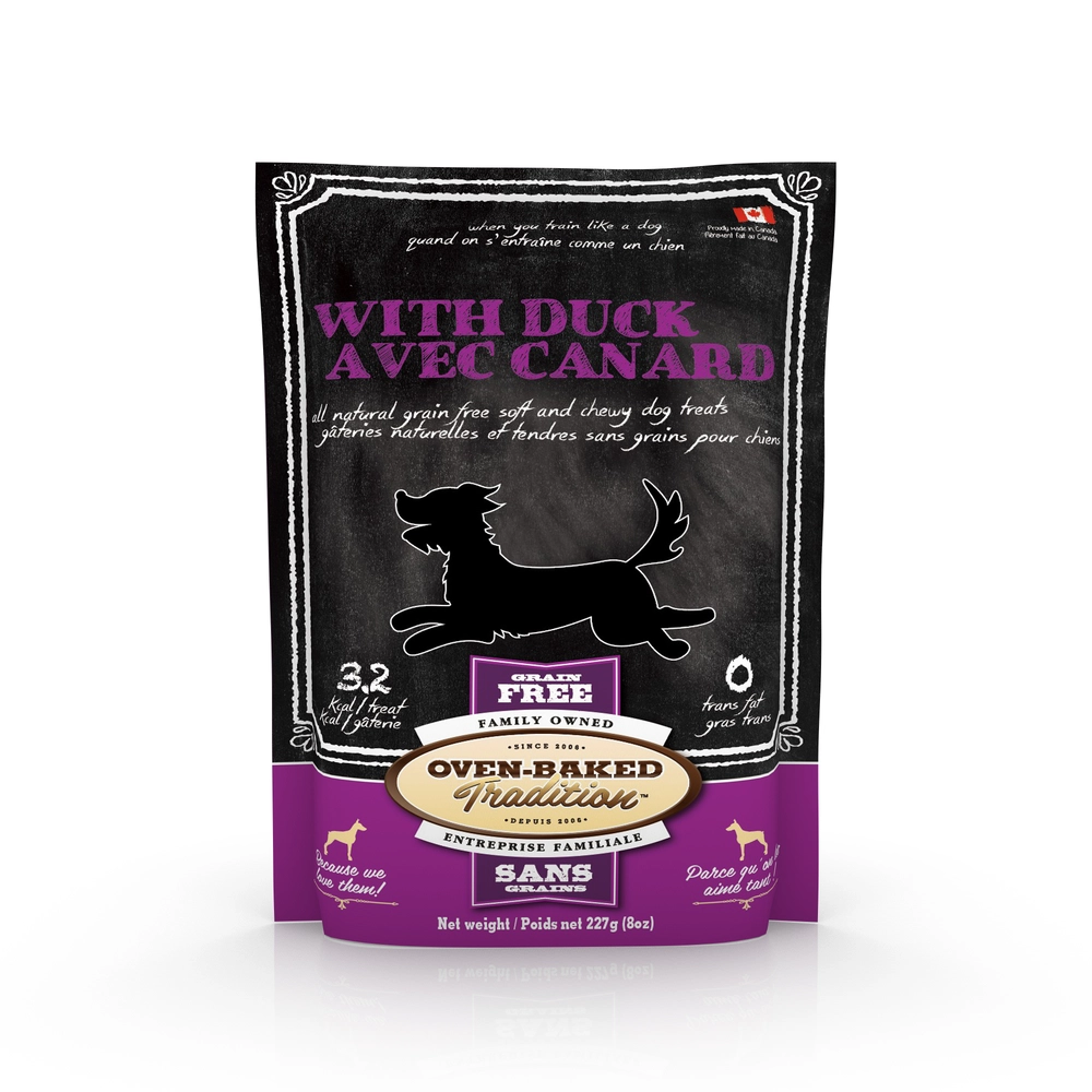 Oven-Baked Tradition Dog Treats з качкою 