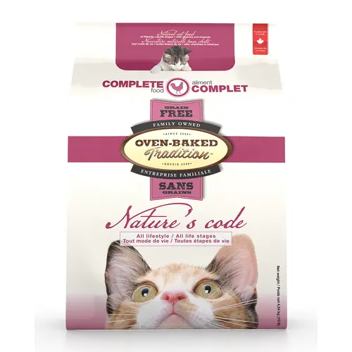 Oven-Baked Tradition Nature’s Code Cat с курицей