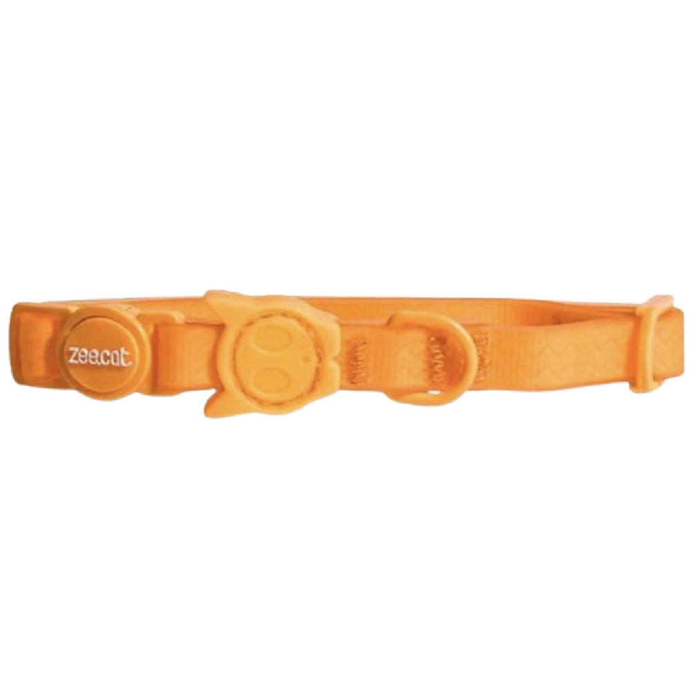 Zee.Dog Neopro Tangerine Cat Collar  - фото 2