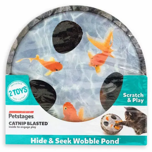 Petstages Hide & Seek Wobble Pond