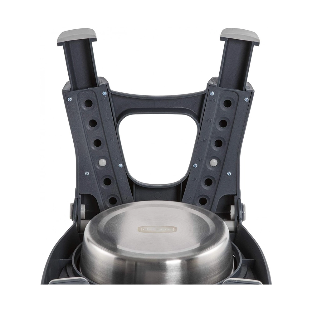 Dexas Adjustable Height Double Pet Feeder  - фото 4