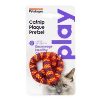 Petstages Catnip Plaque Away Pretzel  - фото 2