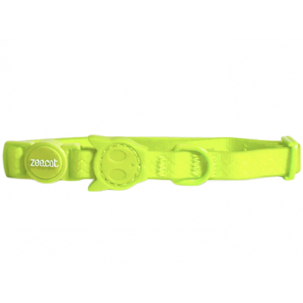 Zee.Dog Neopro Lime Cat Collar  - фото 2