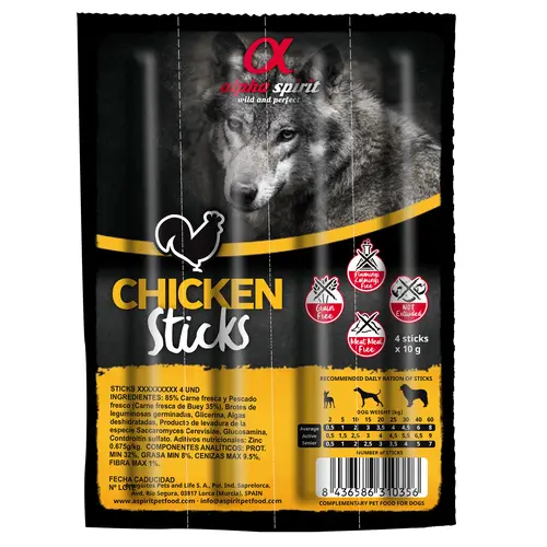 Alpha Spirit Chicken Sticks