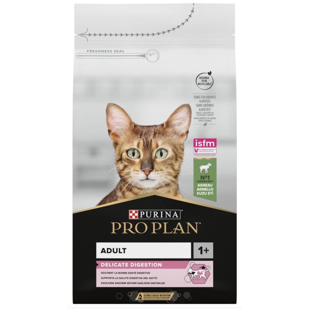 Pro Plan Delicate Для кошек с чувствительным пищеварением с ягненком  - фото 2