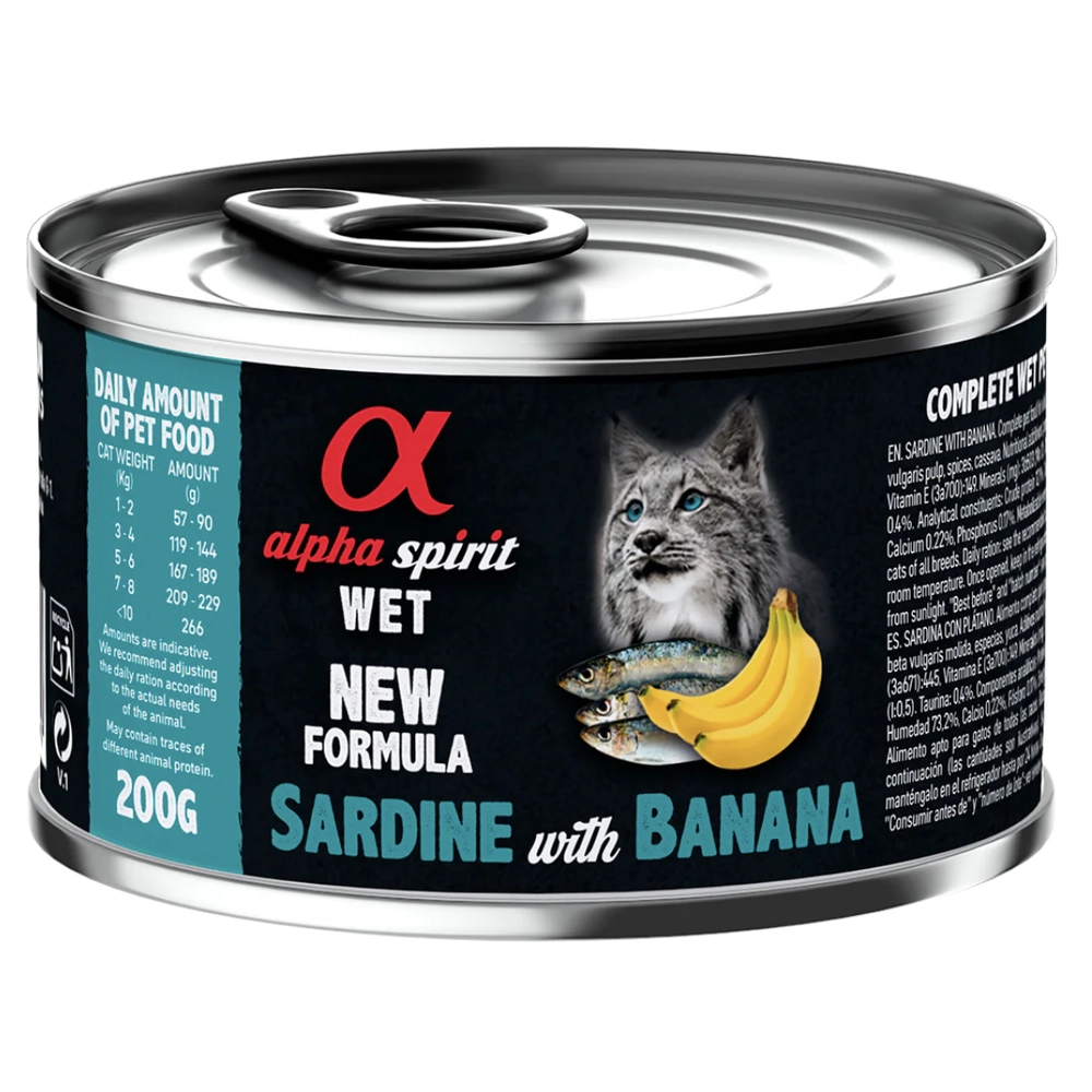  Alpha Spirit Sardine with Banana 