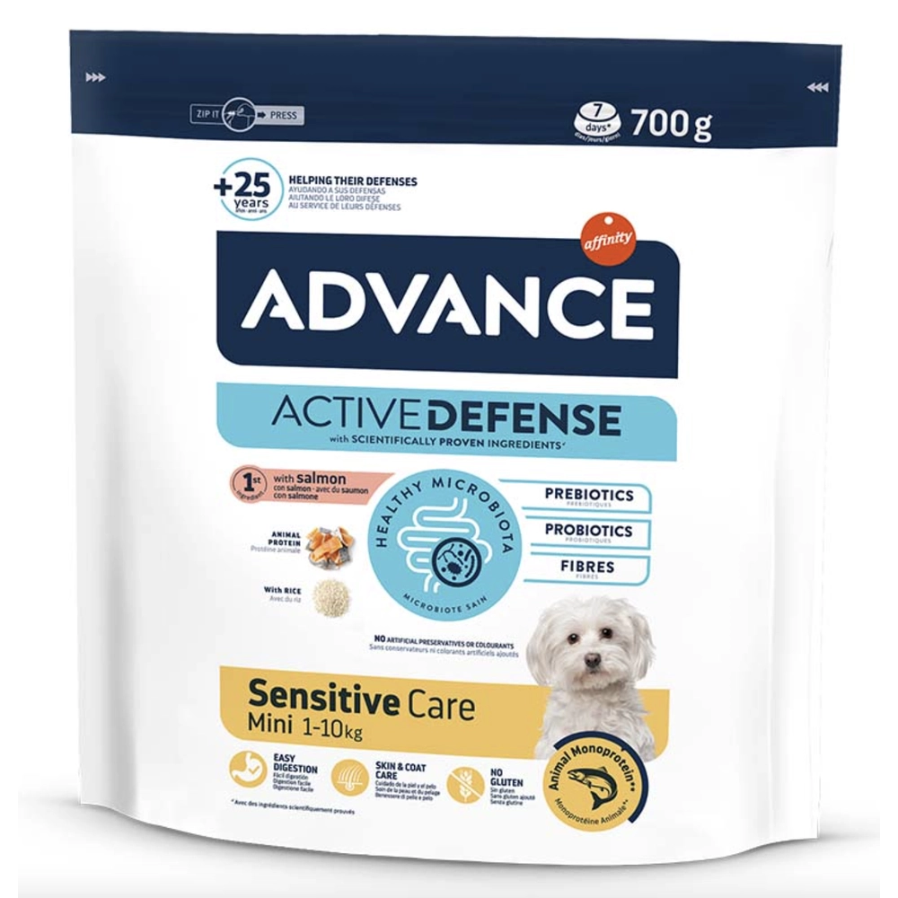 Сухой корм Advance Dog Mini Puppy для цуценят маленьких порід з куркою та рисом (0,7 кг) 965780 Advance 