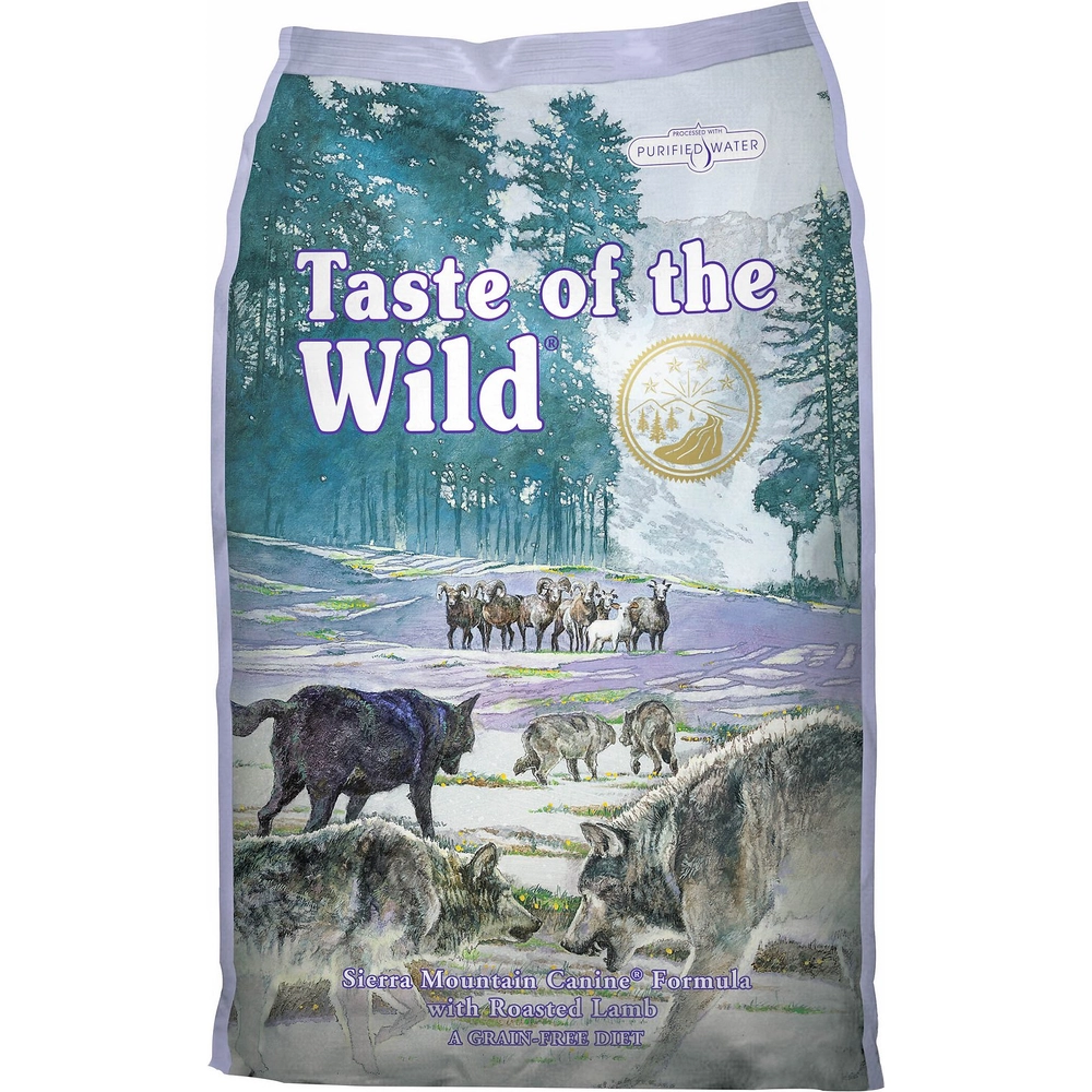 Taste of the Wild Sierra Mountain Canine Formula with roasted lamb  - фото 2