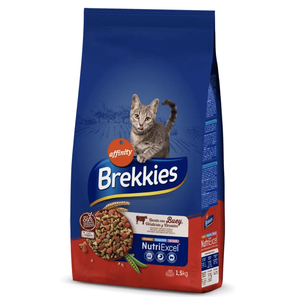 Brekkies Cat Beef 