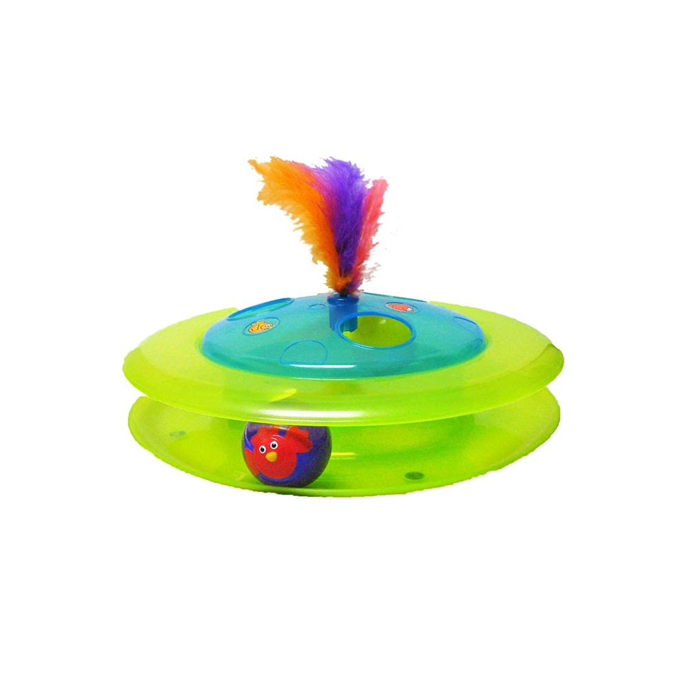 Petstages Трек з м'ячиком та пташкою 