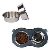 Dexas Stainless Steel Replacement Bowls for Elevated, Collapsible Feeders  - фото 2