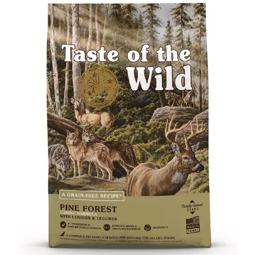 Taste of the Wild Pine Forest Canine Formula with venison & legumes