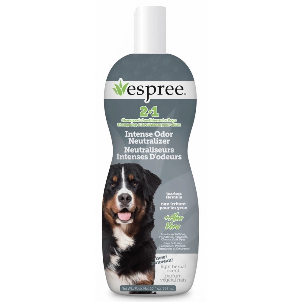Espree Intense Charcoal Odor Neutralizer Tearless Shampoo & Conditioner 2 in 1 