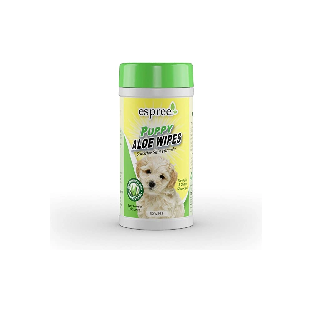 Espree Puppy Aloe Wipes 