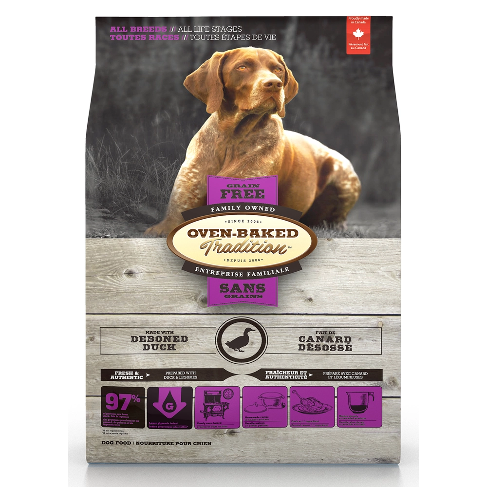 Oven-Baked Tradition Grain-Free Dog с уткой 